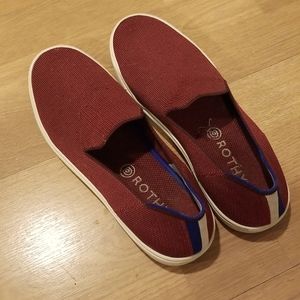 Rothy's size 8.5 red slides